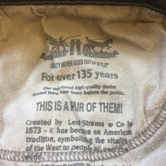 Levi 559 Jeans. Tall - Long - Picture 7 of 8